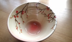 assiette faïence décorée
