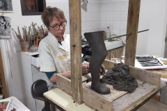 Eglantine - Sculpture grès