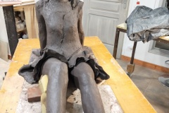 Eglantine - Sculpture grès