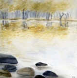 Patricia Mery - bord de lac
