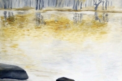 Patricia Mery - bord de lac