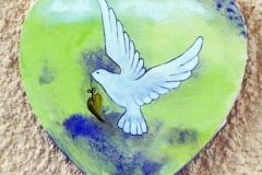 Patricia Mery - coeur colombe