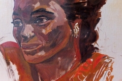 Anne Dussaule Langlois - visage