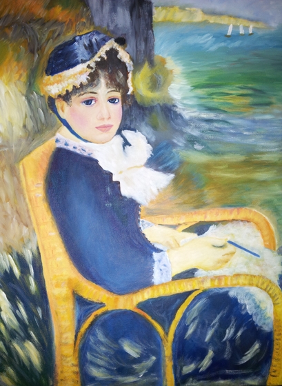 Christine MIGEON-(d'après Renoir)