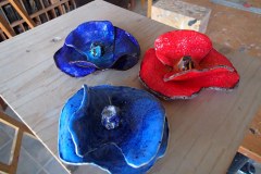 Maryline Perrin - fleurs (céramique)