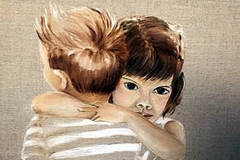Mireille GIRBAUD - Enfants-lin