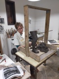 Eglantine - Sculpture grès