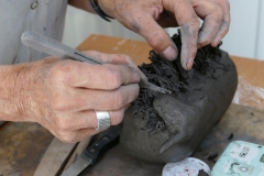 Nathalie - sculpture grès