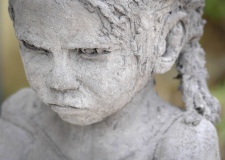 Pimprenelle - sculpture grès