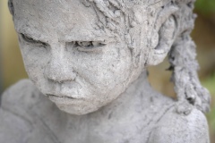 Pimprenelle - sculpture grès