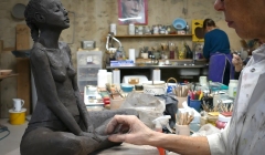 Nathalie - sculpture grès