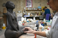 Nathalie - sculpture grès
