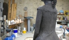 Nathalie - sculpture grès