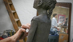 Nathalie - sculpture grès