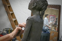 Nathalie - sculpture grès