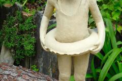 Nathalie -  sculpture grès - Avril