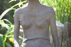 Iris - sculpture grès