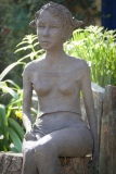 Nathalie - sculpture grès - Iris