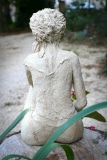 Nathalie - sculpture grès - Sahel