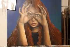 Nina VERMET - Huile sur toile
