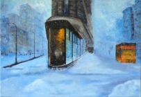 NY sous la neige S