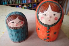 Sonia Morin - modelage céramique en grès