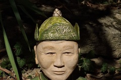 Valérie Merlin - Sculpture en grès.