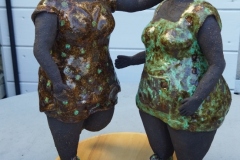 Valérie Merlin - Sculpture en grès.
