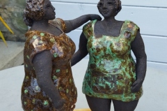 Valérie Merlin - Sculpture en grès.