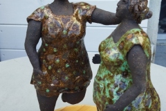 Valérie Merlin - Sculpture en grès.